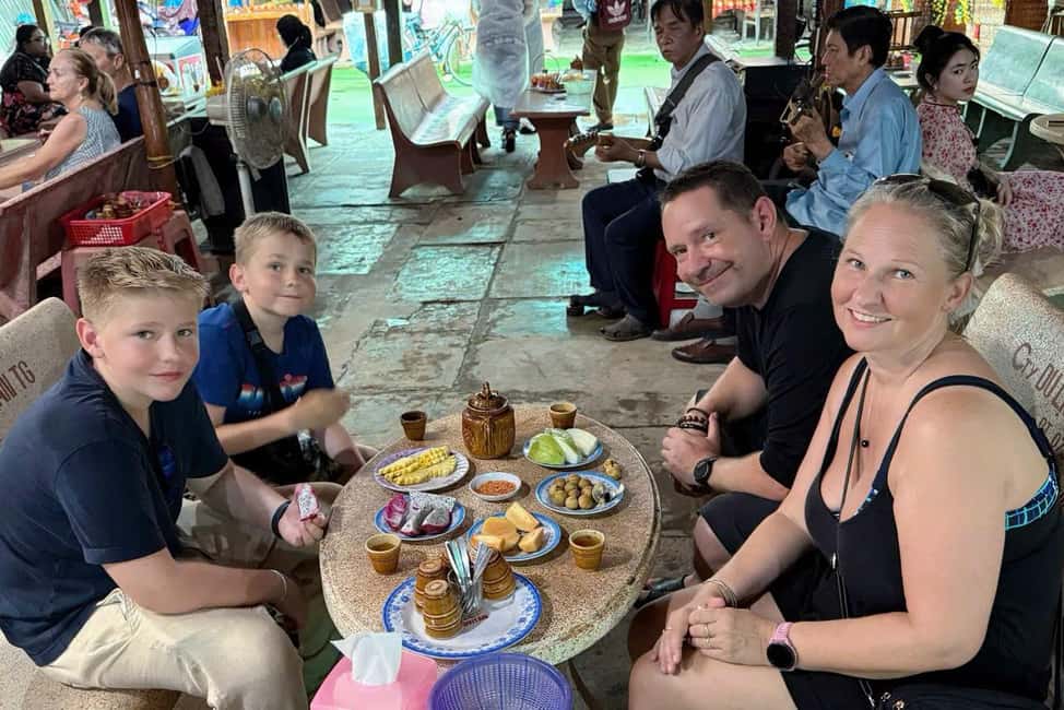 Authentic Mekong Delta: Tuk Tuk, Rowing Boat, Biking Tour - Tien River Cruise to Qui Islet: Quiet Delta Life Comes Through