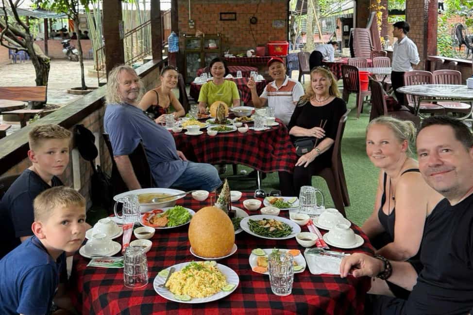 Authentic Mekong Delta: Tuk Tuk, Rowing Boat, Biking Tour - Lunch and Fruit Garden Time: Where the Value Shows Up