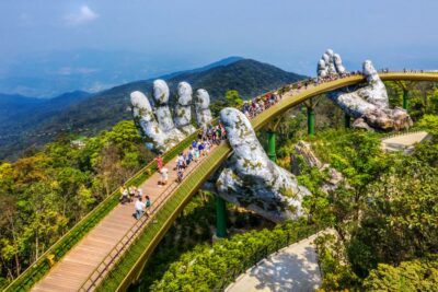 Ba Na Hills and Golden Bridge Private Tour - Cable cars up the misty mountains: worth it even if you’re not a “rides” person