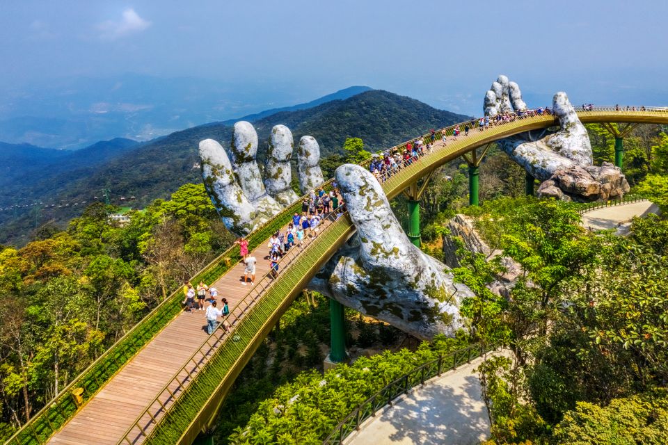 Ba Na Hills and Golden Bridge Private Tour - Cable cars up the misty mountains: worth it even if you’re not a “rides” person