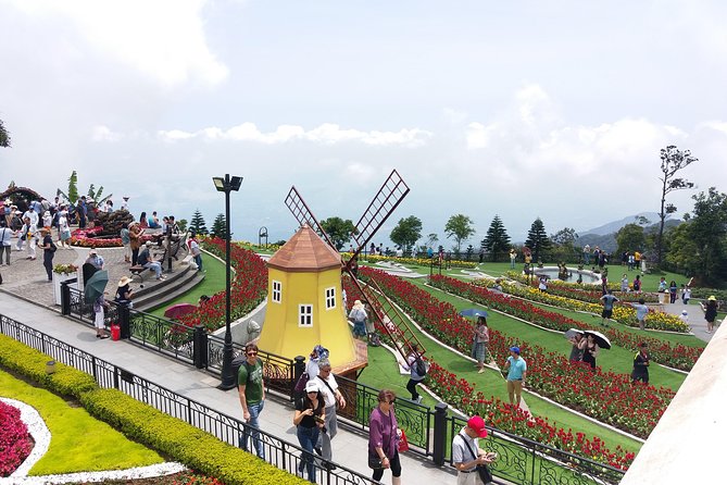 Ba Na Hills - Golden Bridge Group Tour - After the bridge: Le Jardin d’amour and the wine cellar stop
