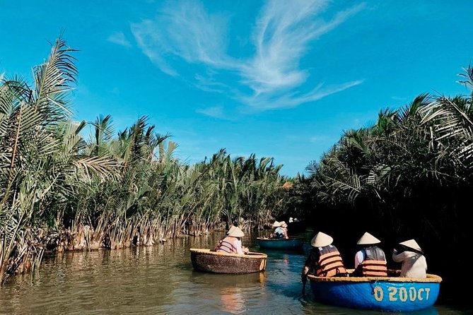 Basket Boat Tour, Hoi An city, boat trip and lantern release - The Hoai River lantern release: what the night portion is really like