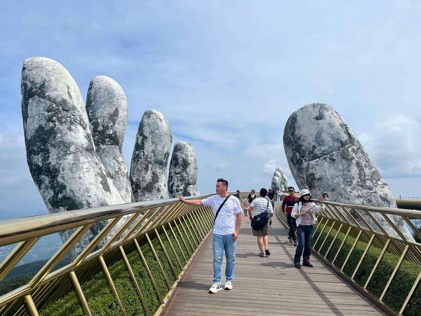 Best Tours/ Transfer to Bana Hills & Golden Bridge - French Village, Flower Garden, and the Bana Hills Story