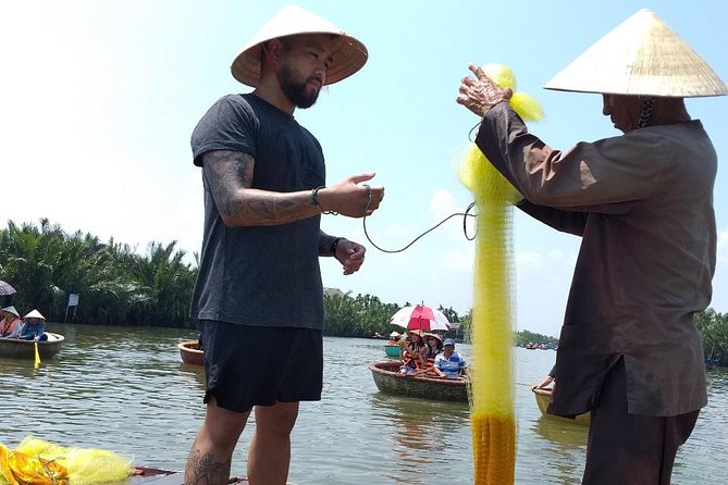 Buffalo riding and Basket Boat Half Day Tour - Getting to Cam Thanh: hotel pickup, bikes, and how the day flows