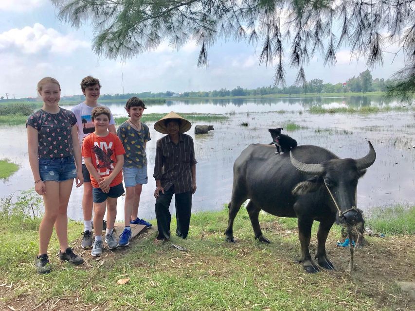 Buffalo Riding, Basket Boat and Cooking Class: Hoian/Da Nang - Hotel Pickup and the Market Stop That Sets Up the Cooking Class