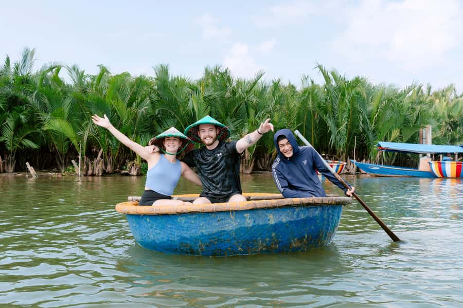 BUFFALO RIDING -BASKET BOAT & BIKE TOUR-HOI AN - Lantern making in the old town: the souvenir you actually keep