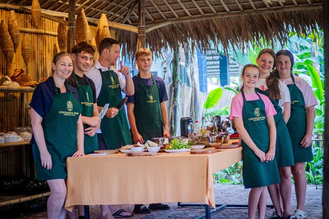 Cocolocal Farm Cooking Class with market tour and basket boat - Bay Mau Coconut Forest by Basket Boat: Gentle Speed, Quiet Views, Easy Fun