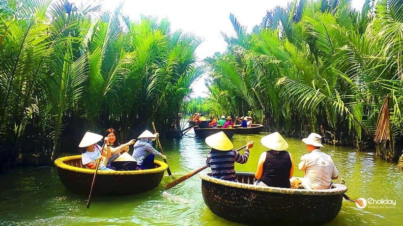 Coconut Basket Boat Ride in Hoi An - Mangrove Palm Jungle Fun: Nets, Crab Fishing, and the Spinning Part