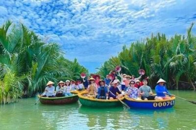 Coconut Jungle Eco & Hoi An City Tour With Boat Ride - Hoai River lantern release and the night market walk