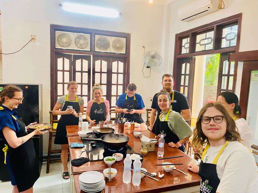 Cooking Class at Green Bamboo - The full-day schedule from 8am to 3pm and where pickup fits