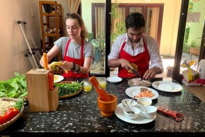Cooking with Jolie in Hoi An - Market and Farm Ingredients, Then Coffee Before Cooking