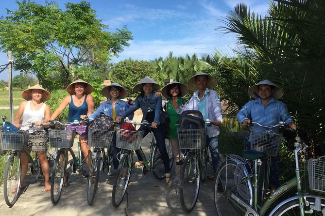 Cycling, Buffalo, Basket Boat ride in Hoi An - Bamboo basket boats in coconut palms: paddling with locals