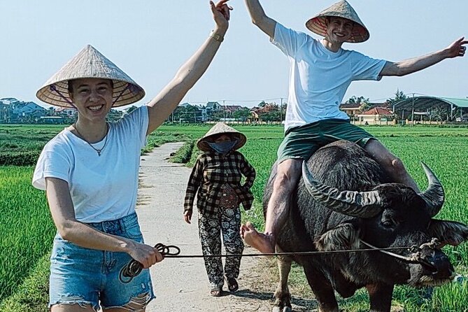 Cycling, Buffalo, Basket Boat ride in Hoi An - Pickup, mobile tickets, and small-group pace
