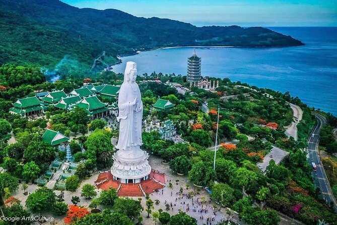 Da Nang Explore: Lady Buddha, Monkey Mountain & Am Phu Cave Tour - Monkey Mountain (Son Tra): Temples, Symbols, and Stairs You Can’t Ignore