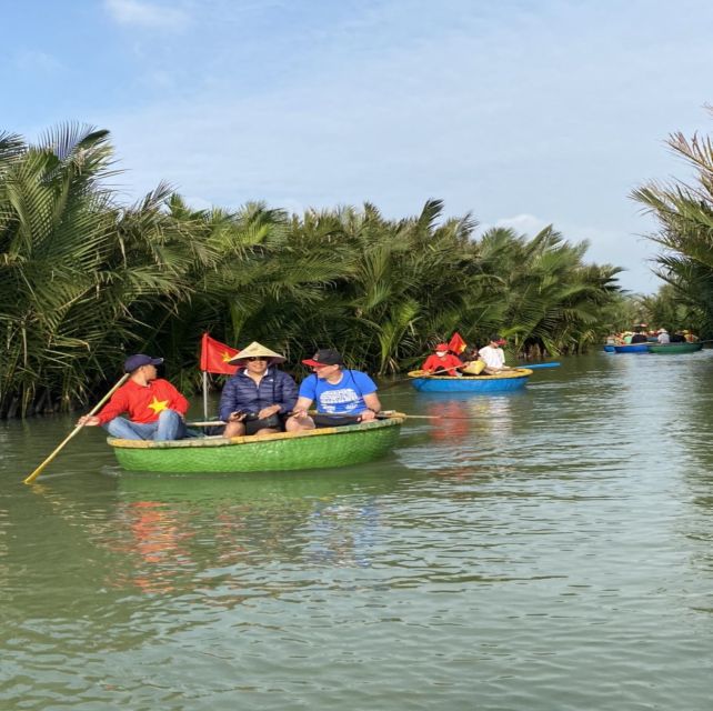 Da Nang/Hoi An:Experience Basket Boat ride in Coconut Forest - The 45–50 minute ride: conical hats, bamboo canals, and a chance to paddle