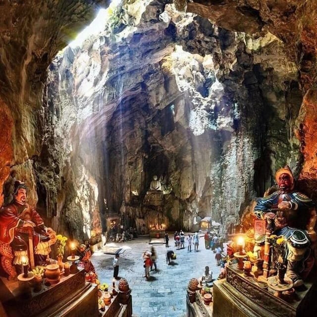 Da Nang: Marble Mountains,Coconut Jungle and Hoi An Day Trip - Hoai River Flower Lanterns: A Simple Tradition That Lands