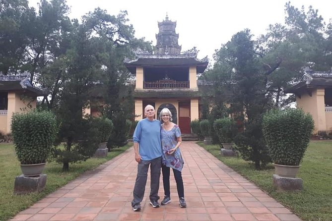 Daytrip to Hue Imperial Palace, Royal King Tomb &Perfume River via Hai Van Pass - Thien Mu Pagoda: Hue’s Symbol and an Active Monastery