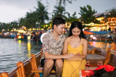 Discover Hoi An by Bamboo Basket and Lantern Boat - Hoai River lantern boat ride and the wish-release moment