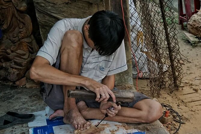 Discover The Hidden Charm Of Hoi An’s Countryside On A Bike Tour - Huynh Ry’s Handicraft Workshop and the Joy of Real Wood Carving