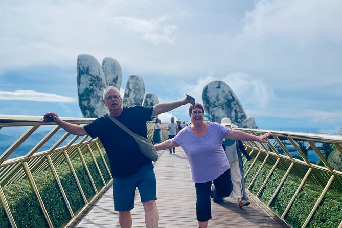 Early morning Ba Na Hills - Golden Hand Bridge - PRIVATE TOUR - Tinh Tam Garden and that slow-walk pause