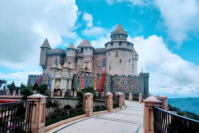 Early morning tour to Bana Hills- Golden Bridge Private tour - French Village and the walk upward to the top area