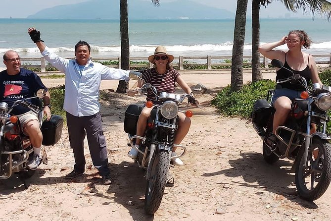 Easyrider from Hoi An to Hai Van Pass One day loop with Mr Thong - Fishing village, Lang Co Beach, and countryside navigation