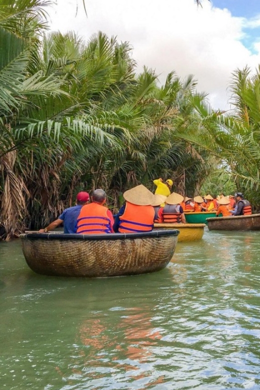 Experience Bamboo Basket Boat on Coconut village w Locals - Bamboo basket boat on the Thu Bon River: what the ride actually feels like