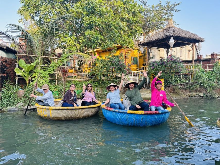 Experience Bamboo Basket Boat on Coconut village w Locals - Fishing net throws and karaoke noise: go in with the right expectations