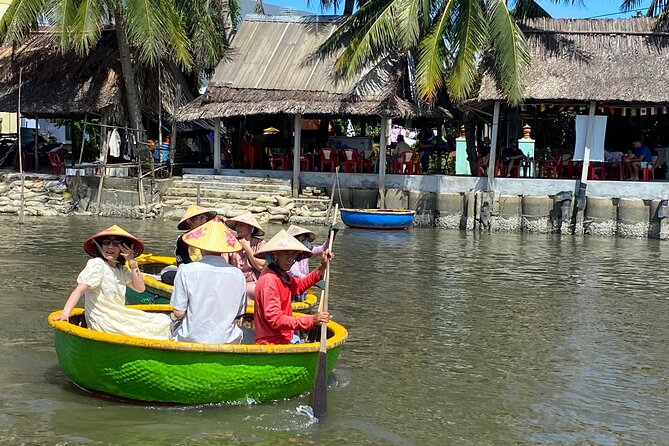 Experience Hoi An Vegetarian Cooking Class with Basket Boat Ride - Cam Thanh Coconut Village by Basket Boat