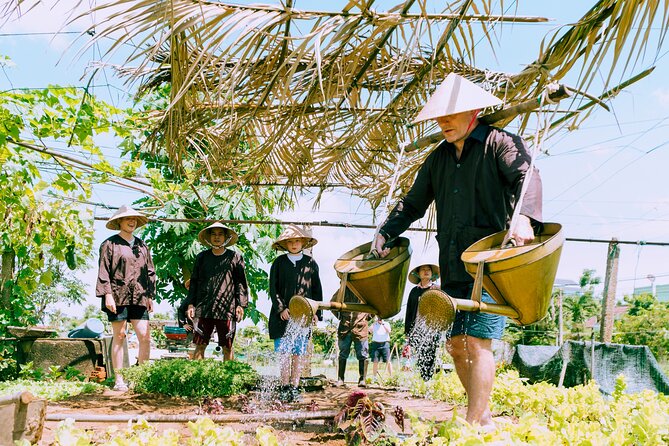 Farming & Cooking Class in Hoi An - Small Group Tour - Lunch and the sit-down payoff