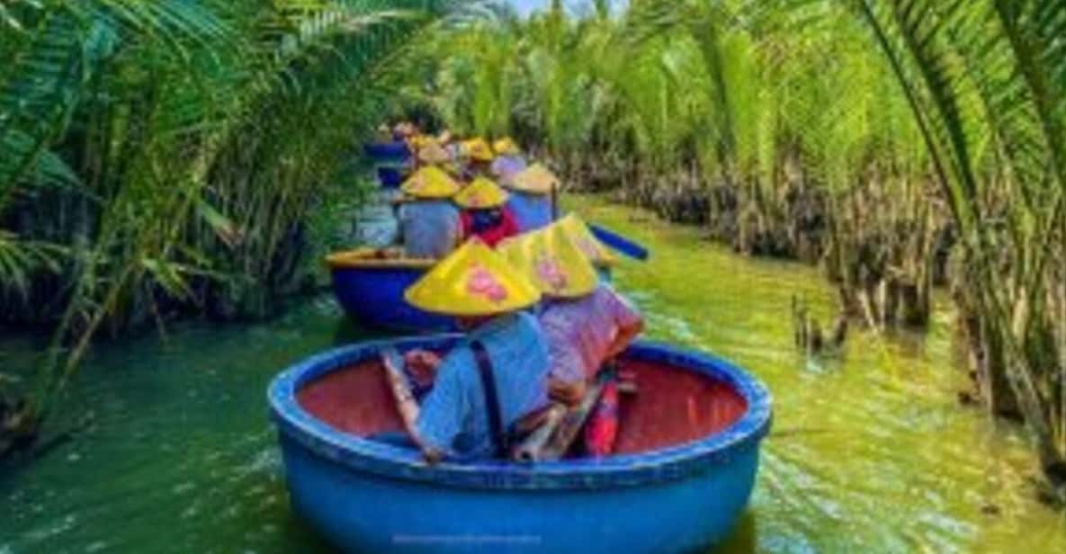 From Hoi An: Bay Mau Coconut Forest Bamboo Basket Boat Ride - Folk Singing, Karaoke Noise, and the Atmosphere Check
