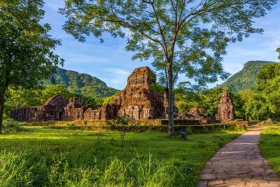 From Hoi An: Day Tour of My Son Temples and Marble Mountain - My Son Sanctuary: UNESCO towers in a green valley of Champa