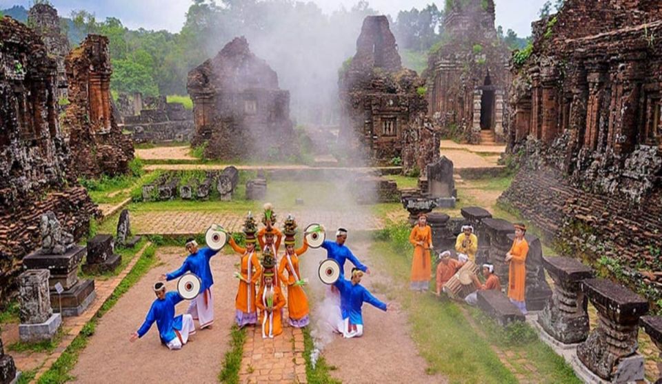 From Hoi An: Discover My Son Sanctuary & Sunset River Cruise - Comfort and practical tips: sun hat, no large bags, and heat