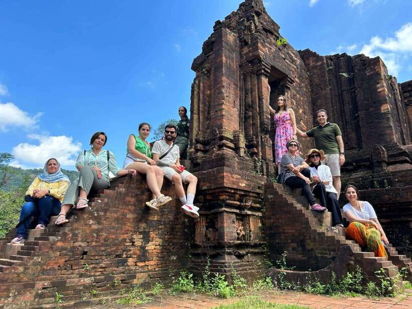From Hoi An: My Son Sanctuary Afternoon Tour & Boat Trip - Entering My Son Sanctuary: what the ruins look like up close