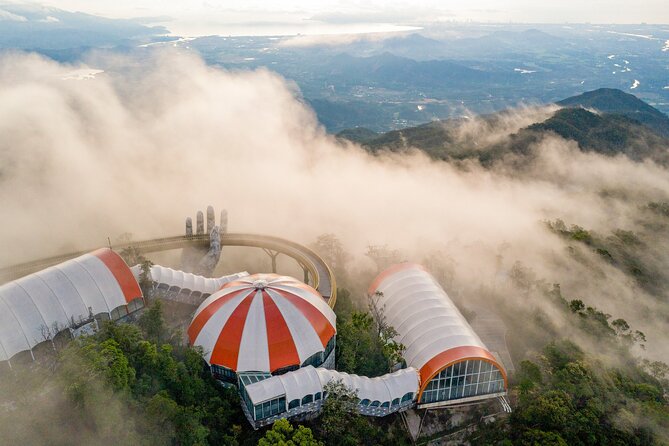 Golden Bridge and Ba Na Hills Day Tour in Hoi An with Lunch - Golden Bridge Check-In and the Le Jardin D’amour + Debay Wine Cellar