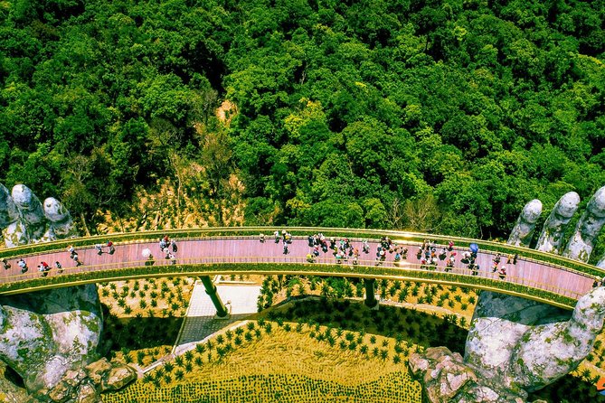 Golden Bridge and Ba Na Hills Full Day From Hoi An City - Hotel pickup, air-conditioned transport, and lunch you can count on
