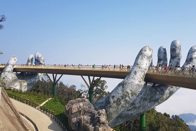 GOLDEN BRIDGE & BA NA HILL in Early moring to Avoid Crowds from DA NANG or HOIAN - Key highlights worth getting up early for