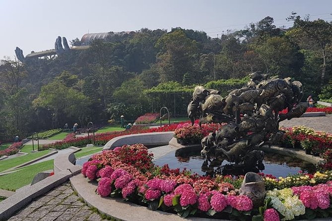 GOLDEN BRIDGE & BA NA HILL in Early moring to Avoid Crowds from DA NANG or HOIAN - Theme-park adrenaline: slides, 4D rides, and the Horror House zone