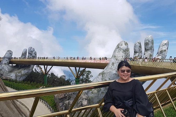 GOLDEN BRIDGE & BA NA HILL in Early moring to Avoid Crowds from DA NANG or HOIAN - Price and value: what you get for $139.75