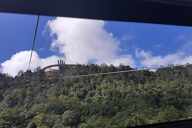 GOLDEN BRIDGE & BA NA HILL in Early moring to Avoid Crowds from DA NANG or HOIAN - Cable car up to Sun World: the long ride and the mountain shift