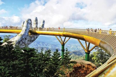 Golden Bridge - BaNa Hills: Private Trip From Hoi An/Da Nang - The ride up: longest cable car and why it matters