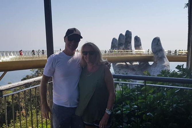 GOLDEN BRIDGE - Early Morning to Avoid Crowds & Take nice Photos - Hoi An or Da Nang to Ba Na Hills: private transportation that saves your day