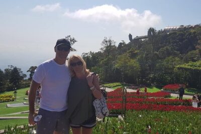 GOLDEN BRIDGE - Early Morning to Avoid Crowds & Take nice Photos - French Village first: scenic cable-car views and a morning snack stop
