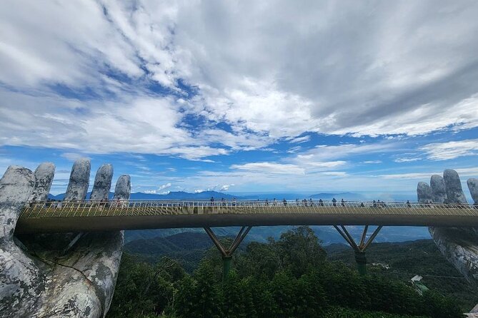 Golden Bridge - Monkey Mountain- Marble Mountains - Dragon Bridge - From Hoi An pickup to Ba Na Hills cable car, with less friction