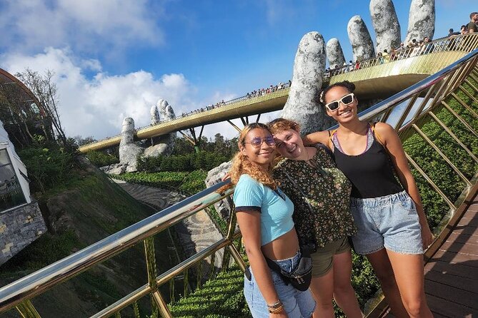 Golden Bridge - Monkey Mountain- Marble Mountains - Dragon Bridge - Sun World Ba Na Hills beyond the postcard: picking the right rhythm