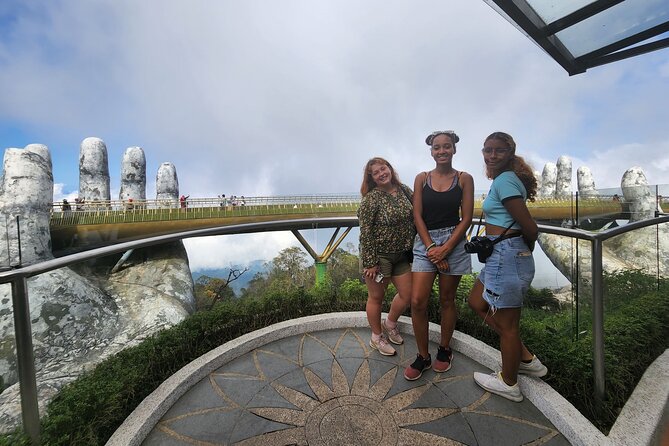 Golden Bridge - Monkey Mountain- Marble Mountains - Dragon Bridge - Lunch and the included tickets: where the value shows up