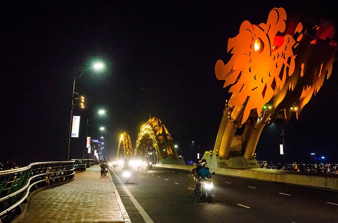 Golden Hand Bridge Afternoon and Evening Tour - Switching gears to Dragon Bridge and Da Nang’s night market