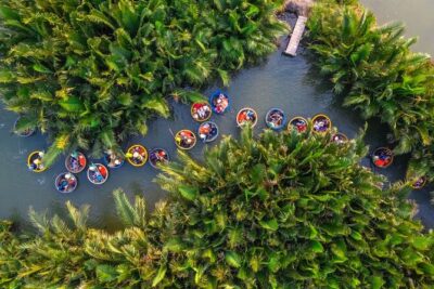 Green Coconut Village Cooking Tour (Local Market,Basket Boat and Cooking) - Bay Mau Coconut Forest: Basket Boats on Real Water