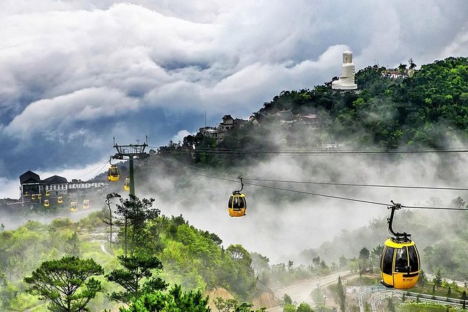 Guided Ba Na Hills & Golden Bridge Day Tour from Hoi An/Da Nang - Cable car up, then a wooden coaster down