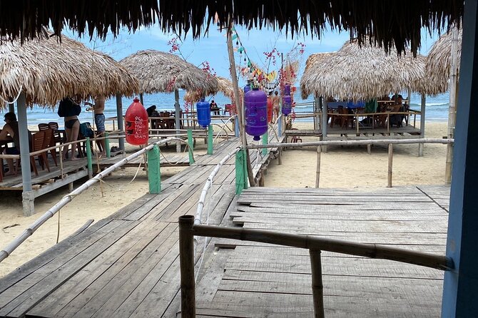 Hai Van Pass Tour by Motorbike from Da Nang-Hoi An-Hue - My Khe Beach stop: quick ocean air before the climb